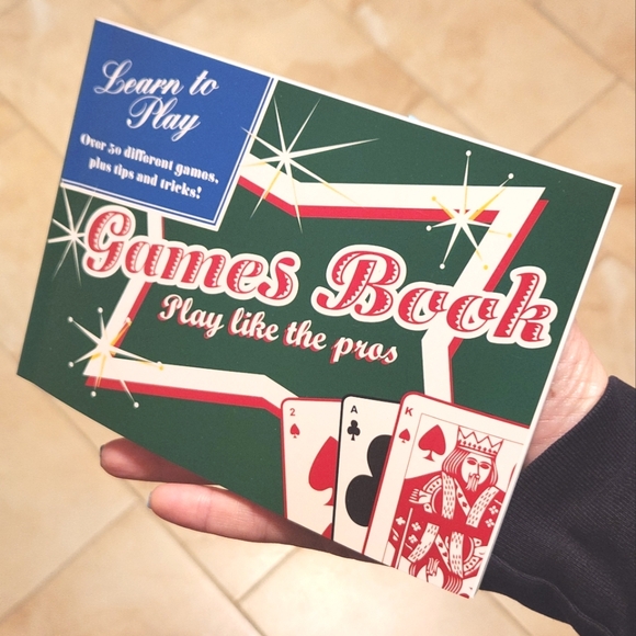 Learn To Play Over 50 Games Playing Card Set In Metal Tin By Thunder Bay Press - Picture 4 of 7